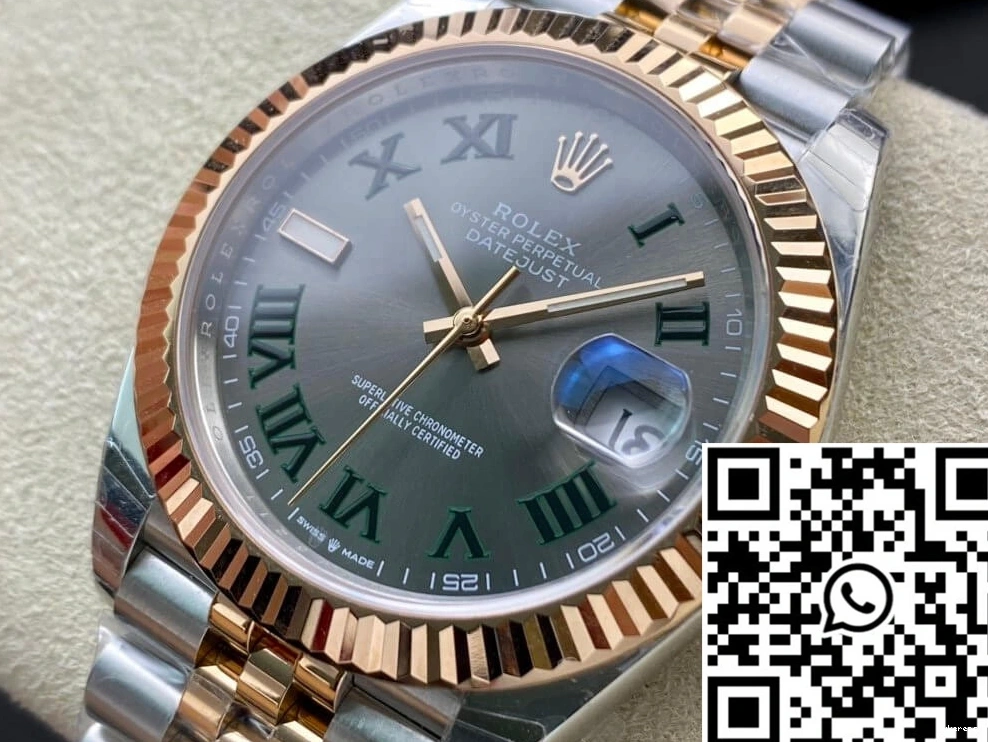 Datejust Factory Rose EW Rolex M126331-0016 Gold 1231